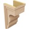 Ekena Millwork 11"W x 11"D x 22"H Wide Highland Rough Cedar Woodgrain TimberThane Corbel, Primed Tan CORUR11X11X22HLDRCPR - alternate 6
